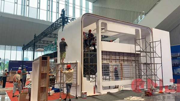 3天5个展位，交通运输科技博览会搭建工作顺利完工！
