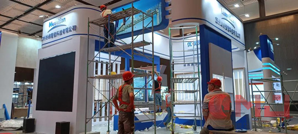 3天5个展位，交通运输科技博览会搭建工作顺利完工！