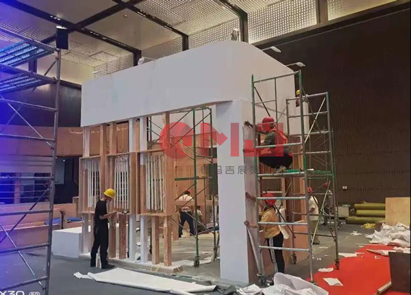 3天5个展位，交通运输科技博览会搭建工作顺利完工！