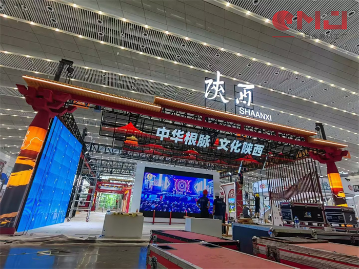 陕西展位香蕉久久网制作-第十届中国西部文化产业博览会